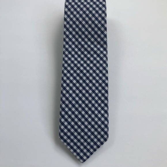 J. Crew Other - J. Crew Navy Blue Gingham Tie